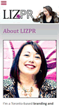 Mobile Screenshot of lizpr.com